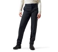 Berghaus Women's Everyday Straight Fit Walking Hiking Trousers | Stretch | Versatile Full Leg Trousers, Black/Black, 10