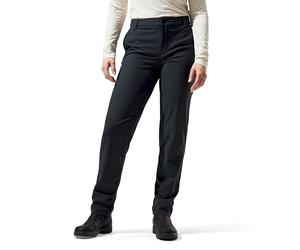 Berghaus Women's Everyday Straight Fit Walking Hiking Trousers | Stretch | Versatile Full Leg Trousers, Black/Black, 14