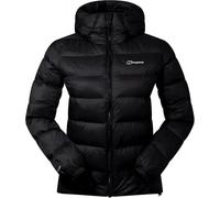 Berghaus Women's Ewden Insulated Extra Warmth Big Baffle Winter Padded Jacket | Hydroloft Insulation | Adjustable Insulated Jacket, Black/Black, 16