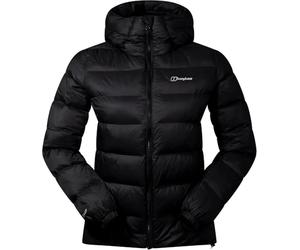 Berghaus Women's Ewden Insulated Extra Warmth Big Baffle Winter Padded Jacket | Hydroloft Insulation | Adjustable Insulated Jacket, Black/Black, 20