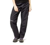 Berghaus Women's Hillwalker Gore-Tex Waterproof Trousers | Durable | Comfortable Fit Overtrousers, Black/Black, 12 33