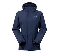 Berghaus Women's Hillwalker Interactive Gore-Tex Shell Jacket | Waterproof Coat | Breathable | Durable Waterproof Jacket, Dusk/Navy Blazer, 8