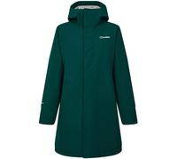 Berghaus Women's Hinderwick Insulated Waterproof Jacket | Durable | Breathable | Rain Coat Waterproof Jacket, Green, 14
