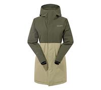 Berghaus Women's Hinderwick Insulated Waterproof Jacket | Durable | Breathable | Rain Coat, Deep Depths/Oil Green