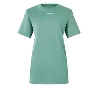 Berghaus Women's Mount Botany T-Shirt | 100% Cotton Non-Technical T-Shirt, Light Terrain, 8