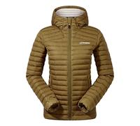 Women's Berghaus Womens Nula Micro Padded Hooded Jacket - Tan - Size: 12