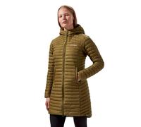 Berghaus Women's Nula Synthetic Insulation Padded Warm Jacket | Durable Design | Water Resistant | Puffer Insulated Jacket, Oak Moss, 14