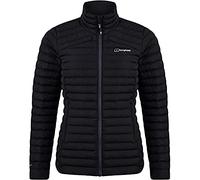 Berghaus Women's Nula Synthetic Insulation Padded Warm Jacket | Durable Design | Water Resistant | Puffer Jacket, Black/Black, 18
