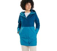 Berghaus Women's Omeara Long Length Waterproof Shell Jacket | Durable | Breathable Rain Coat, Blue Opal/Seaport, 14