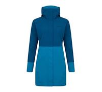 Berghaus Women's Omeara Long Length Waterproof Shell Jacket | Durable | Breathable Rain Coat, Blue Opal/Seaport, 8