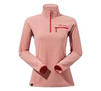 Berghaus Women's Prism 2.0 Micro Half Zip Fleece, Added Warmth, Flattering Style, Durable, Rose Dawn, 12