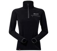 Berghaus Womens Prism 2.0 Micro Half Zip Fleece Pullover - Jet Black, Size 8-16