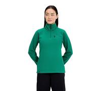 Berghaus Women's Prism 2.0 Micro Half Zip Polartec Fleece | Added Warmth | Flattering Style | Durable Fleece Half Zip, Green, 12