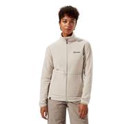 Berghaus Women's Prism 2.0 Micro Interactive Full Zip Polartec Fleece Jacket | Added Warmth | Flattering Style | Durable, Stone, 16