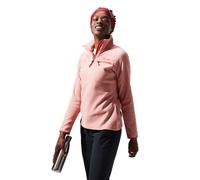Berghaus Women's Prism 2.0 Micro Half Zip Fleece, Added Warmth, Flattering Style, Durable, Rose Dawn, 14