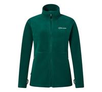 Berghaus Women's Prism Polartec Interactive Fleece Jacket | Added Warmth | Flattering Style | Durable Fleece Full Zip, Green, 10