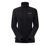 Berghaus Women's Prism Polartec Interactive Fleece Jacket – Added Warmth, Full Zip – Black