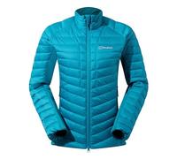 Berghaus Women's Tephra Stretch Reflect 2.0 Padded Down Jacket | Flattering Stretch Fit | Lightweight | Packable | Puffer Jacket, Jungle Jewel, 12