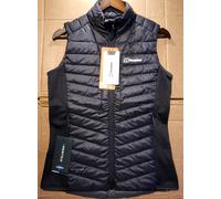 Berghaus Women's UK10, Tephra Stretch Reflect 2 Vest/Bodywarmer in Black - BNWT