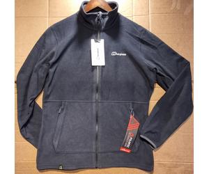 Berghaus Women's UK16/XL, Prism 2.0 Micro Full Zip Polartec Fleece Jacket Black