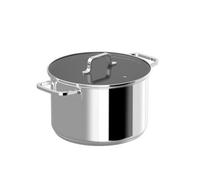 Berghoff Covered Stockpot Helix 24X15Cm Bewrghoff Recycled Stainless