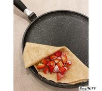 Berghoff Eurocast 32Cm Non-Stick Pancake Pan, Fat-Free Cooking, Lightweight, Induction Compatible, Pfoa-Free