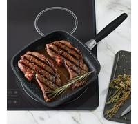 BergHOFF Eurocast Non-Stick, Grill Pan 24cm (2.6L) PFOA Free, Induction Safe