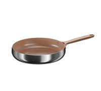 BergHOFF Home Non-Stick Frying Pan 28cm - PFAS-Free - Stainless Steel Frying Pan - Pan with Non-Stick Coating - Universal Pan for All Stove Types - Rose Gold