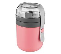 BergHOFF Leo Leak-Proof BPA- Dual Lunch Pot, 2 x Watertight Stackable Containers, Lunch On The Go