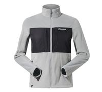 Berghaus Mens Prism Guide Interactive Polartec Fleece Jacket in Grey black - Size 2XL