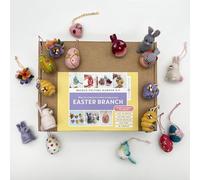 Bergin & Bath Needle Felting Bumper Kit - Easter Branch. Learn to Make a Complete Set of Decorations for Spring. A Premium Craft kit for Adults and Teens