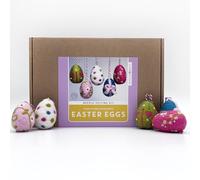Bergin & Bath Needle Felting Kit - Easter Eggs - Create Your own Hanging Easter Decorations - Craft Kits for Adults - Easter Gift for her, for Mum