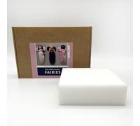 Bergin & Bath Needle Felting Kit, Fairies. Make Three Needle Felted Fairy Models - Craft kit for Adults and Teens. Christmas Decorations. Gifts for her. (with Felting Mat)