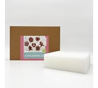 Bergin & Bath Needle Felting kit, Gingerbread. with Three Cookie Cutters (for Shaping) Inside! Make Sweet Christmas Decorations from Wool. Adult and Teens Festive Craft kit (with Felting Mat)