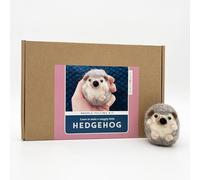 Bergin & Bath Needle Felting Kit, Hedgehog. Planet Friendly Craft kit for Adults and Teens. DIY Wool Felt Supplies for Beginners.