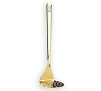 Berglander Gold Potato Masher, Stainless Steel with Titanium Gold Plating, Food Masher Utensil, Dishwasher Safe
