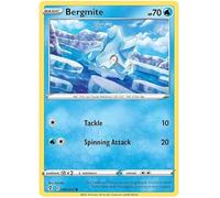 Bergmite 044/203 Common Pokemon Card (SWSH Evolving Skies) + 1x TitanCards® Toploader