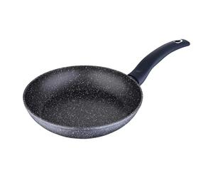 Bergner Orion Induction Frying Pan Marble Coated Non-Stick Black - 24cm