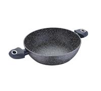 Bergner Orion Shallow Pot, Black, 28 x 7.0 cm
