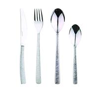 BERGNER Q2611 Lyon Stainless Steel Cutlery Set, 24 Chrome