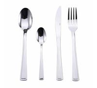 Bergner Torino Cutlery Set, Silver, 24 Piece