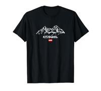 Bergpanorama Ski Holiday Apres-Ski Kitzbühel Value Graphic T-Shirt, Men, Black, L