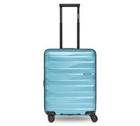 Bergpfeil Travel 4-wheeled cabin trolley S 55 cm with expansion pleat blue