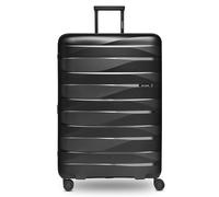 Bergpfeil Travel 4-wheeled trolley L 75 cm with expansion fold black