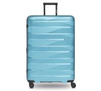 Bergpfeil Travelling product, Glacier Blue Metallic, Koffer L (75 cm) erweiterbar, Hard Shell Check-in Suitcase