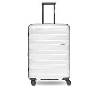 Bergpfeil Travel 4-wheeled trolley M 66 cm with expansion fold white