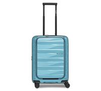 Bergpfeil Cabin Trolley With Front Pocket Glacier Blue Metallic