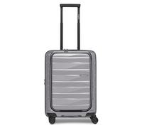 Bergpfeil Travel 4 wheels Cabin suitcase 55 cm Laptop compartment Expandable gray