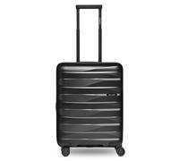Bergpfeil Travel 4 wheels Cabin suitcase S 55 cm Expandable black