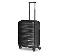 Bergpfeil Travelling product, Black Night Metallic, Koffer S (55 cm) erweiterbar, Hard Shell Cabin Cases